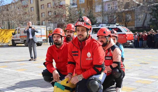 Elazığ’da deprem ve yangın tatbikatı