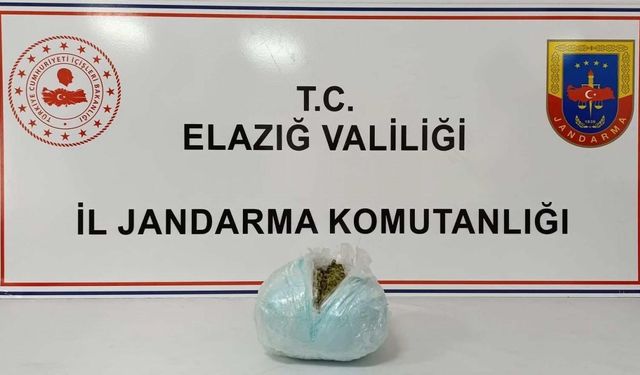 Elazığ’da  jandarma uyuşturucuya geçit vermiyor