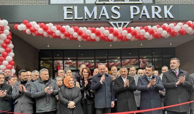 Elmas Park görkemli törenle açıldı