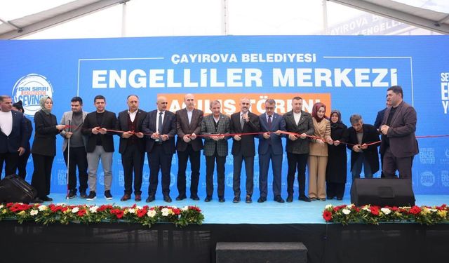 Engelliler Merkezi hizmete açıldı