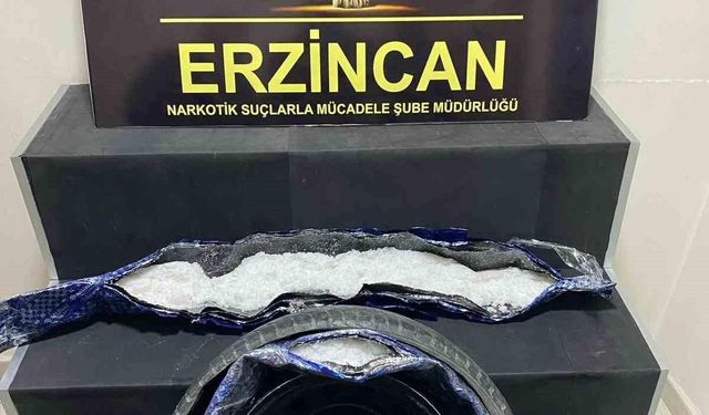 Erzincan’da 6 milyon liralık metamfetamin ele geçirildi, 2 zanlı tutuklandı