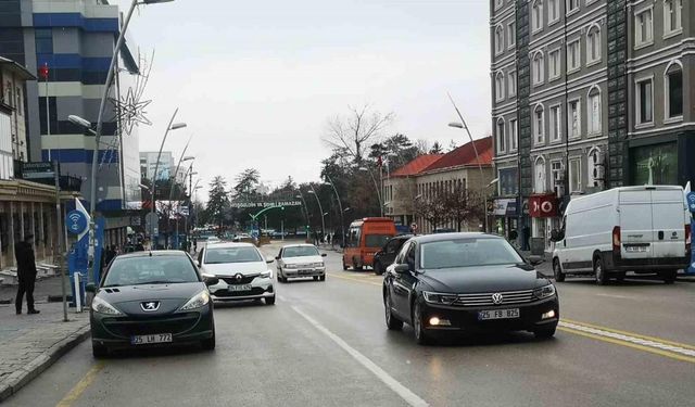 Erzurum’da araç sayısı 134 bine yaklaştı