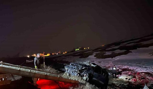 Erzurum’da trafik kazası; 4 yaralı