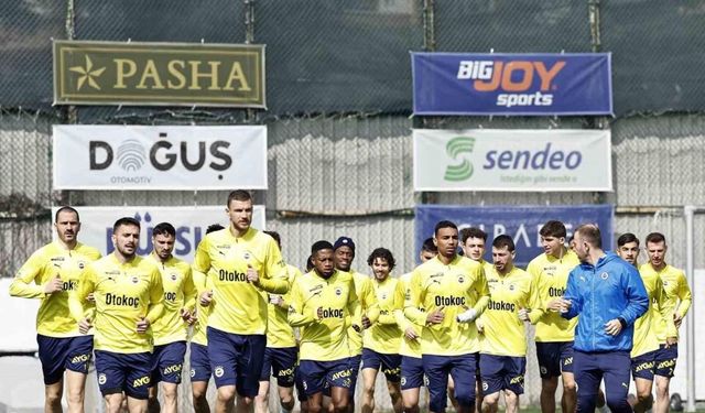 Fenerbahçe’de, Union Saint-Gilloise maçı hazırlıkları devam etti