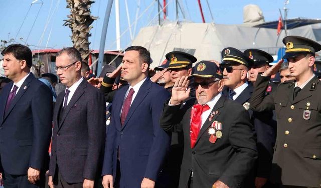 Fethiye’de 18 Mart Çanakkale Zaferi’nin yıldönümünde şehitler ve gaziler anıldı