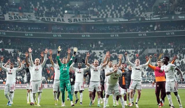 Galatasaray, bu sezon iki derbide de Beşiktaş’ı mağlup etti