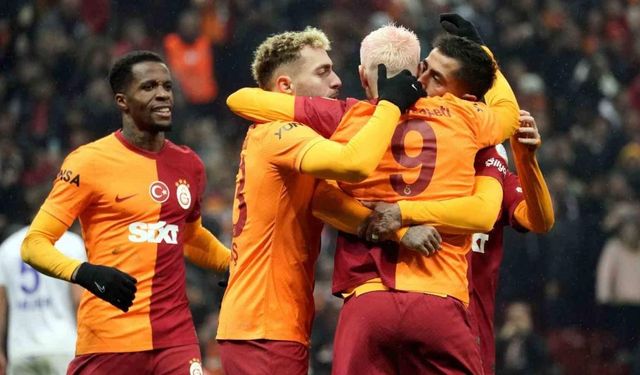 Galatasaray bu sezon ilk kez 6 gol attı