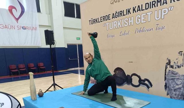 GAÜN’de Türklerde ağırlık kaldırma kültürü eğitimi