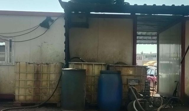 Gaziantep’te 5 bin litre kaçak akaryakıt ele geçirildi: 2 gözaltı