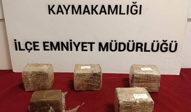 Gaziantep’te 9 kilo esrar ele geçirildi