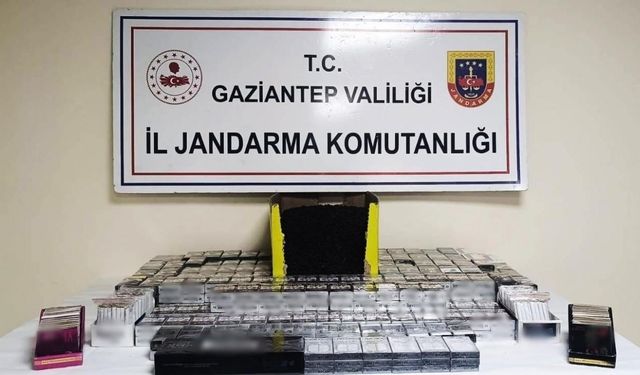 Gaziantep’te kaçakçılık operasyonu: 5 gözaltı