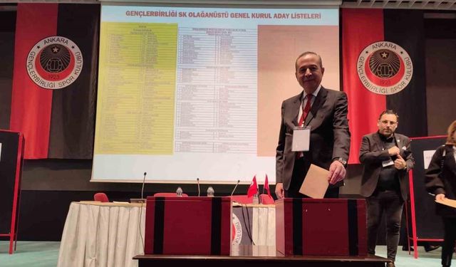 Gençlerbirliği’nde yeni başkan Osman Sungur oldu