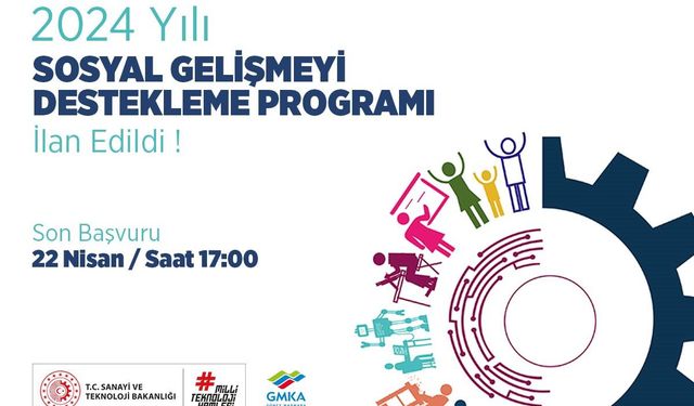 GMKA 2024 yılı sosyal gelişmeyi destekleme programını ilan etti