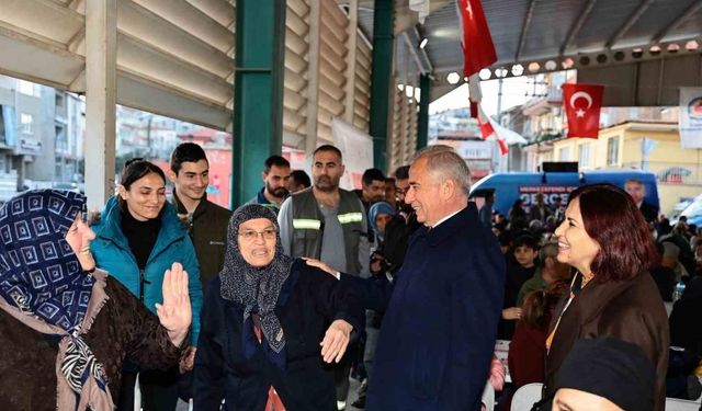 Gönül sofrası İlbade’de kuruldu