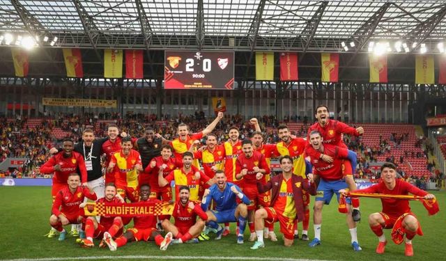 Göztepe, adım adım Süper Lig’e