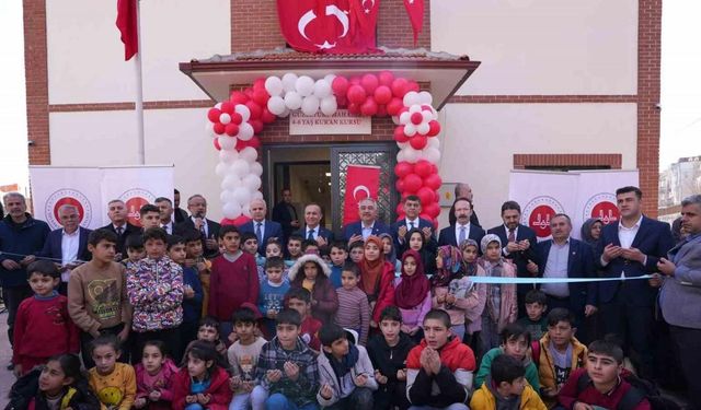 Güzelyurt Mahallesi 4-6 yaş Kur’an Kursu yoğun katılımla açıldı