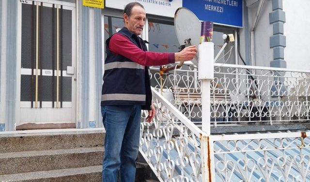 Hisarcık’ta iftar topu geleneği ses bombası atılarak yerine getiriliyor