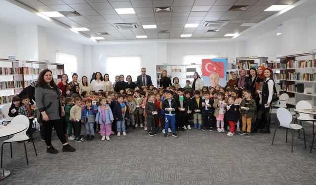 İlkadım’da çocuklara kütüphane sevgisi aşılandı