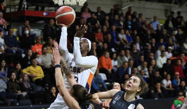 ING Kadınlar Basketbol Süper Ligi: ÇBK Mersin: 91 - Beşiktaş BOA: 64