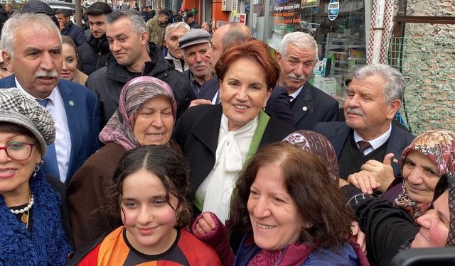 İYİ Parti Genel Başkanı Akşener Karabük’te