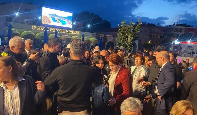 İYİ Parti Genel Başkanı Akşener, Marmaris’te iftar programına katıldı