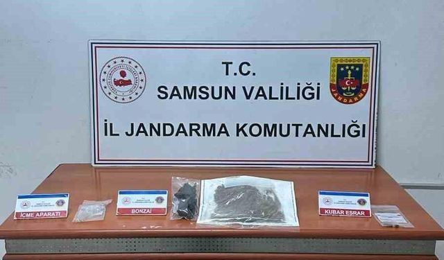 Jandarma tarafından uyuşturucuyla yakalanan şahıs tutuklandı