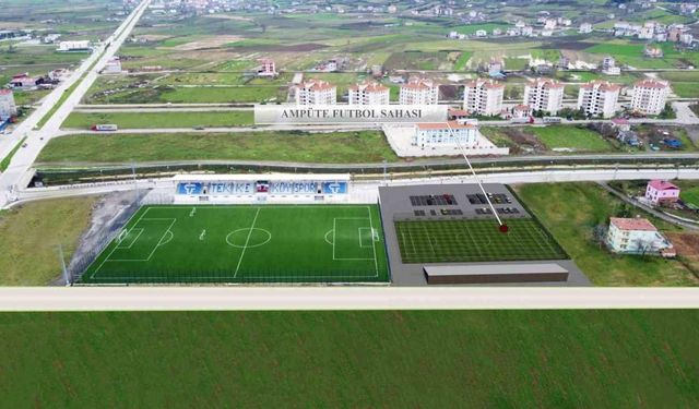 Karadeniz’in ilk ampute futbol sahası Tekkeköy’e yapılacak