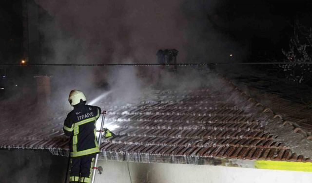 Kayseri’de müstakil evde çıkan yangın korkuttu