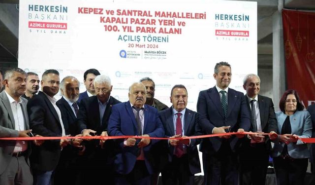 Kepez-Santral’de çifte açılış