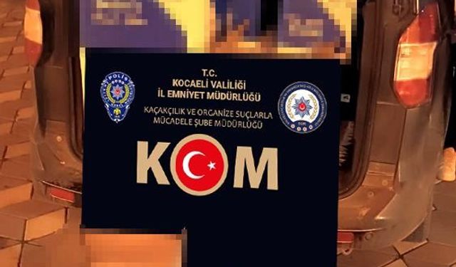 Kocaeli’de 300 bin makaron ele geçirildi