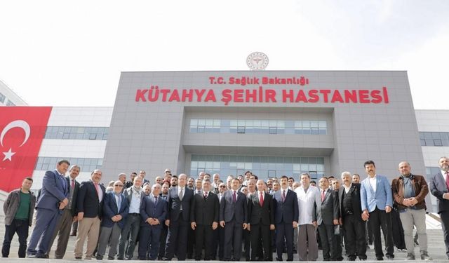 Kütahya Şehir Hastanesi hasta kabulüne başladı