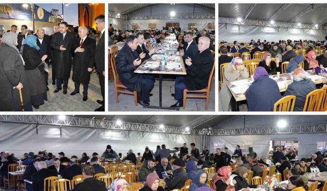 Kütahya Zafer Meydanı iftar çadırı