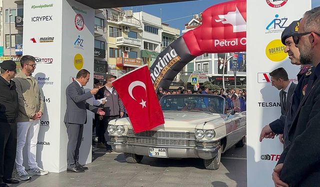 Marmaris Ege Rallisi seremoni startı ile başladı