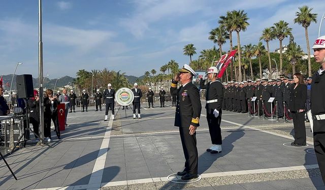 Marmaris’te Çanakkale Şehitleri unutulmadı