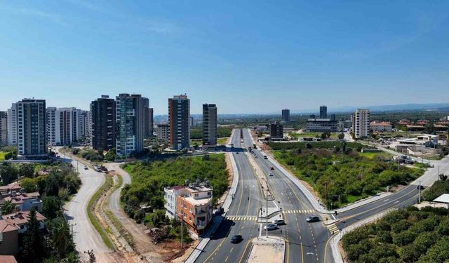 Mersin’de 2. Çevre Yolu Devam Projesinin 2. etabı tamamlandı