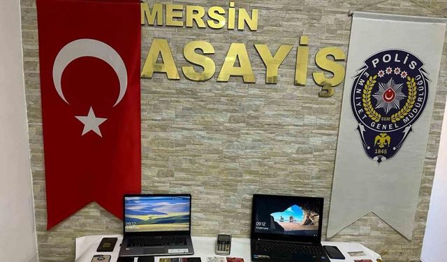 Mersin’de dolandırıcılara operasyon: 6 şüpheli yakalandı