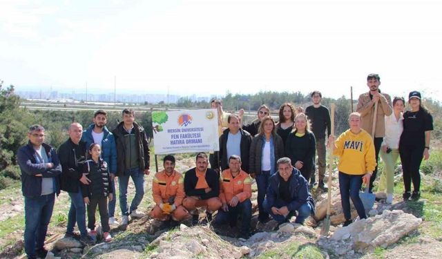 MEÜ ve Orman Bölge Müdürlüğü iş birliğinde fidanlar toprakla buluşturuldu