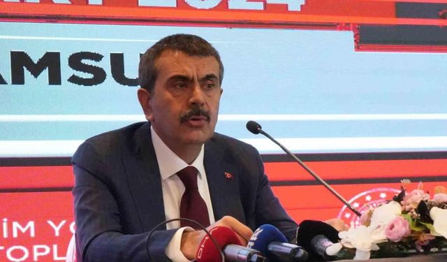 Milli Eğitim Bakanı Tekin: “Fiziki altyapıda dünya ortalamalarını yakaladık”