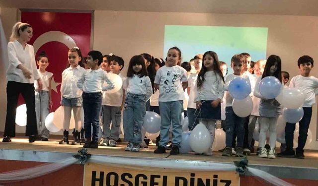 Minik öğrencilerden ’Dünya Su Günü’ etkinliği