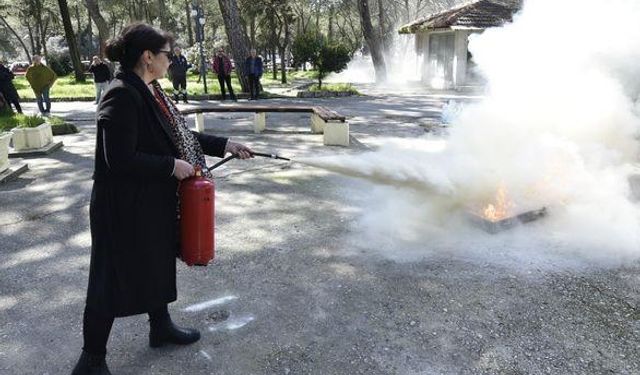 Muğla Sağlık İl Müdürlüğü’nde yangın tatbikatı yapıldı