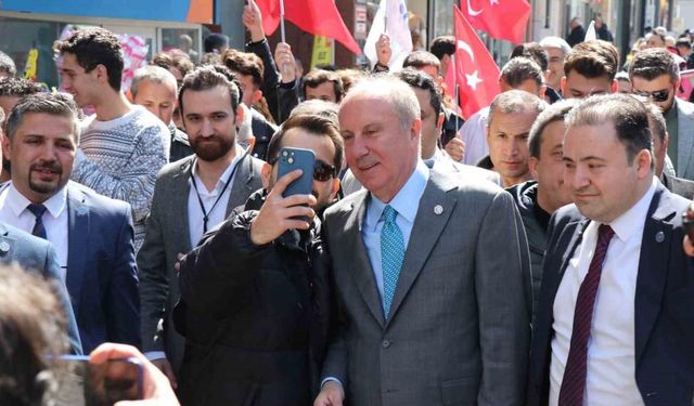 Muharrem İnce, Denizli’de esnafı ziyaret etti