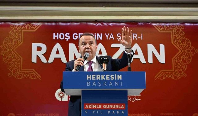 Muhittin Böcek: “Yeni dönemde Aksu’ya özel projelerimiz olacak”