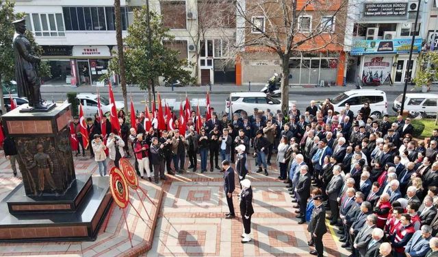 Nazilli’de Çanakkale Zaferi ve şehitler unutulmadı