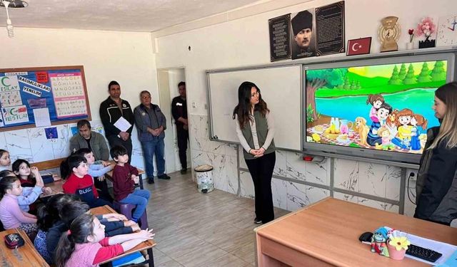 Öğrencilere orman bilinci konusunda eğitim verildi