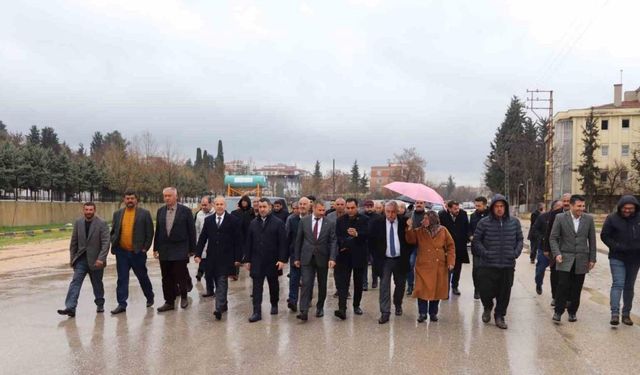 Oğuzeli’nin çehresini değiştirecek proje başladı