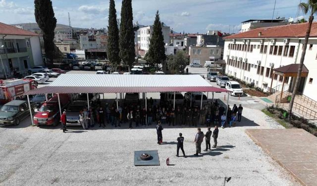 Ormancılara depremde arama-kurtarma ve yangın konularında eğitim verildi