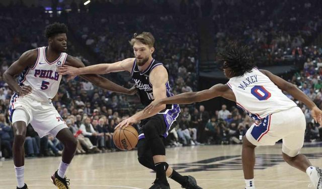 Sabonis’in triple-double yaptığı maçta Kings, 76ers’ı mağlup etti