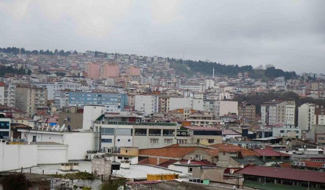 Samsun’da 188 bin hane halkı 2000 ve öncesinde yapılan binalarda ikamet ediyor