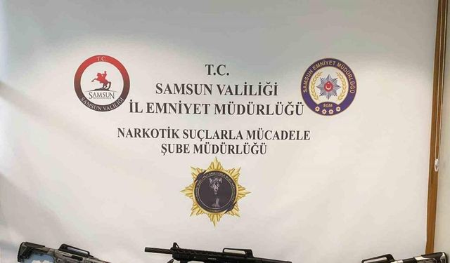 Samsun’da 3 kişi ruhsatsız tüfeklerle yakalandı