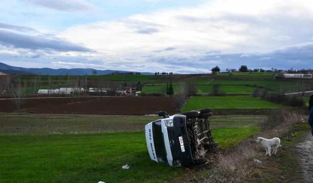 Samsun’da öğrenci servisi devrildi: 19 yaralı